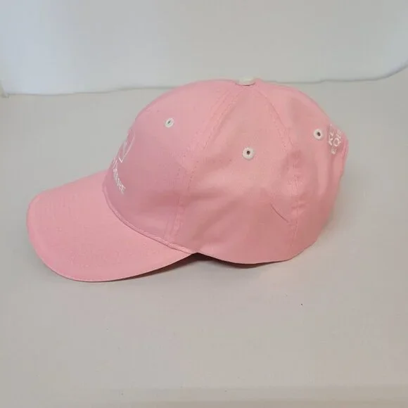 John Deere Womens Pink Baseball Cap Hat Adjustable Stag Logo - Picture 4 of 8